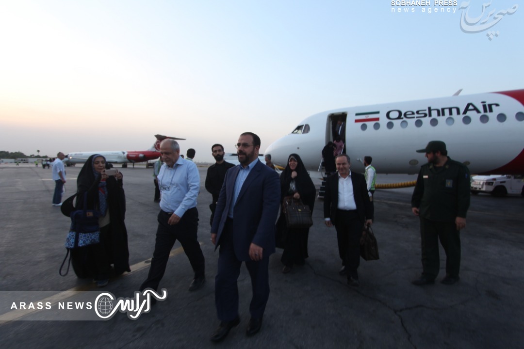 گزارش تصویری/ استقبال از معاون پارلمانی رییس جمهور