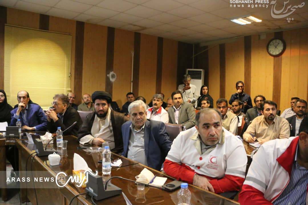 گزارش تصویری / جلسه شورای هماهنگی مدیریت بحران استان خوزستان در مسجد سلیمان
