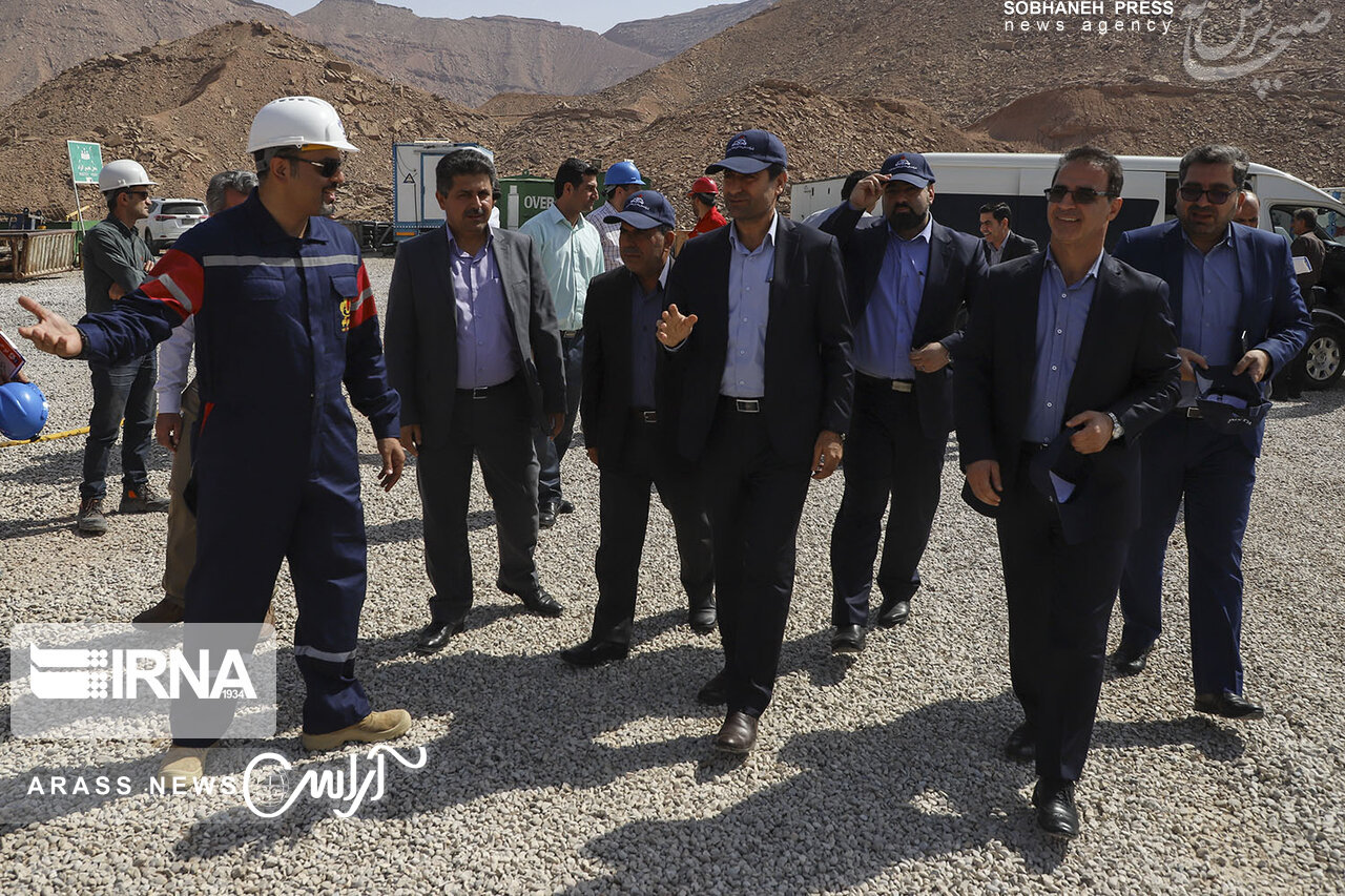 گزارش تصویری/آیین بهره برداری طرح مدیریت پسماند حفاری