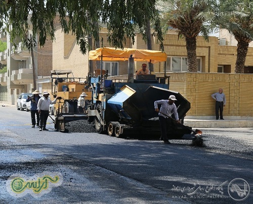 در کمتر از یک ماه: بیش از 102 هزار متر مربع از خیابانهای منطقه  سه آسفالت شد