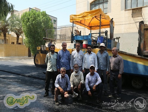 در کمتر از یک ماه: بیش از 102 هزار متر مربع از خیابانهای منطقه  سه آسفالت شد