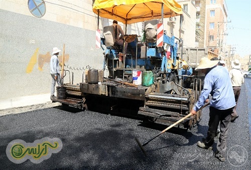 در کمتر از یک ماه: بیش از 102 هزار متر مربع از خیابانهای منطقه  سه آسفالت شد