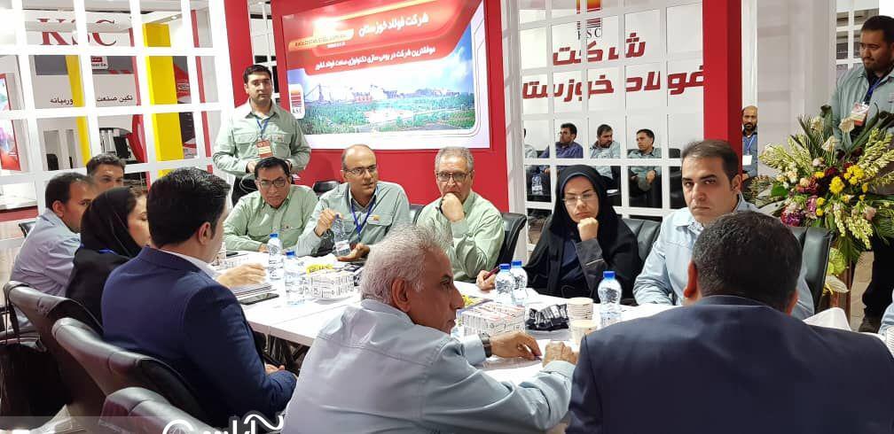 گزارش تصویری /  اولین نمایشگاه تخصصی بومی سازی قطعات تجهیزات و مواد گروه فولاد خوزستان