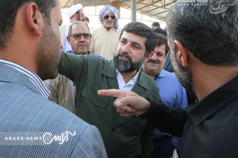 گزارش تصویری / بازدید استاندار خوزستان از کانال بحره