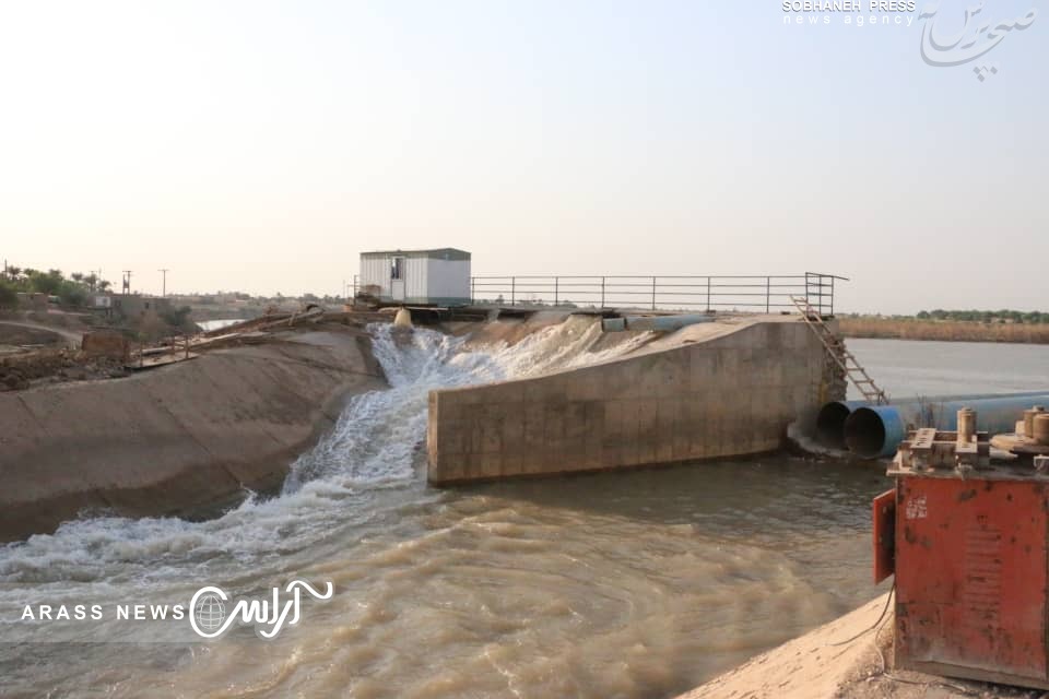 گزارش تصویری / بازدید استاندار خوزستان از کانال بحره