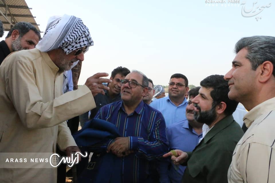 گزارش تصویری / بازدید استاندار خوزستان از کانال بحره