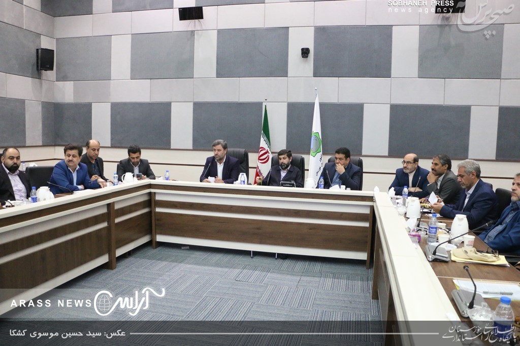 گزارش تصویری / جلسه ستاد بازسازی مناطق سیل زده با حضور استاندار خوزستان