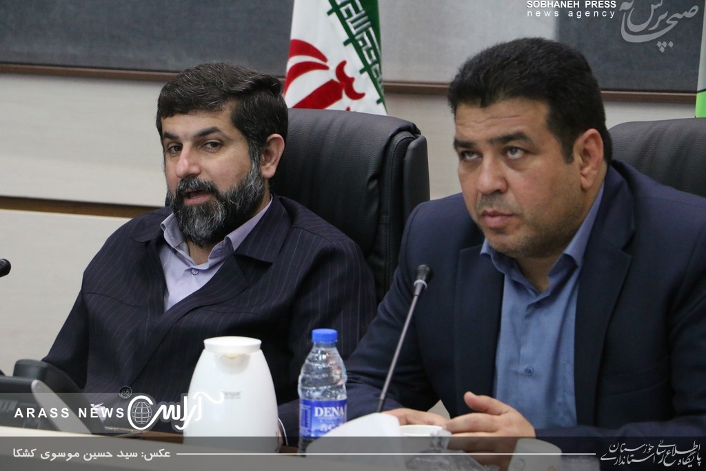 گزارش تصویری / جلسه ستاد بازسازی مناطق سیل زده با حضور استاندار خوزستان