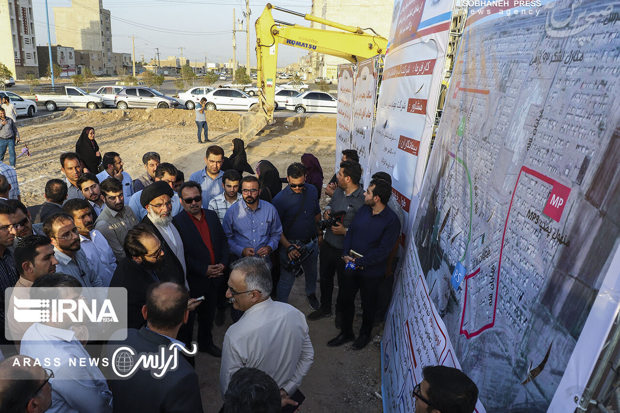 گزارش تصویری/عملیات اجرایی ۴ طرح عمرانی آبفا اهواز آغاز شد