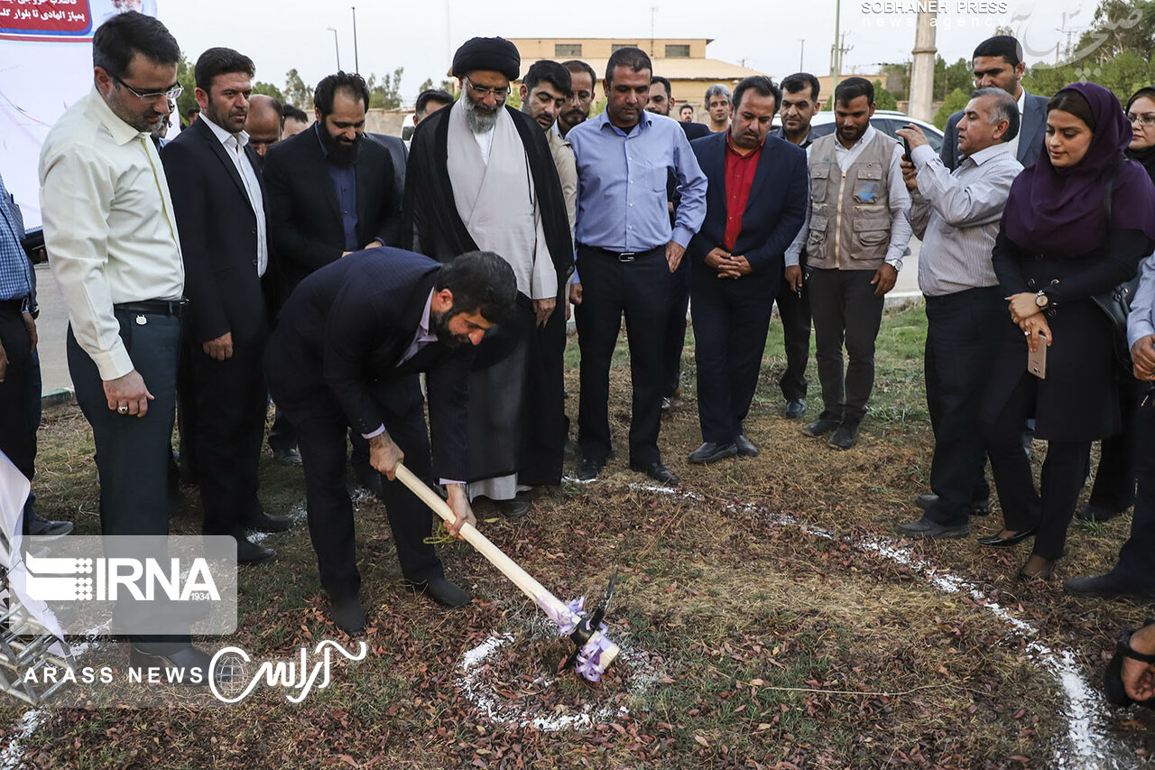 گزارش تصویری/عملیات اجرایی ۴ طرح عمرانی آبفا اهواز آغاز شد