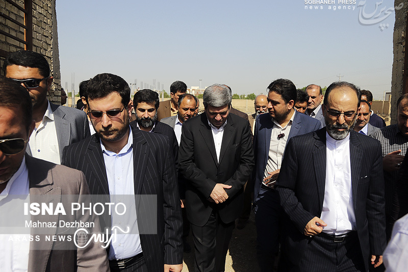 گزارش تصویری/بازدید سرپرست وزارت آموزش و پرورش از بخش های مرکزی بامدژ و الهایی