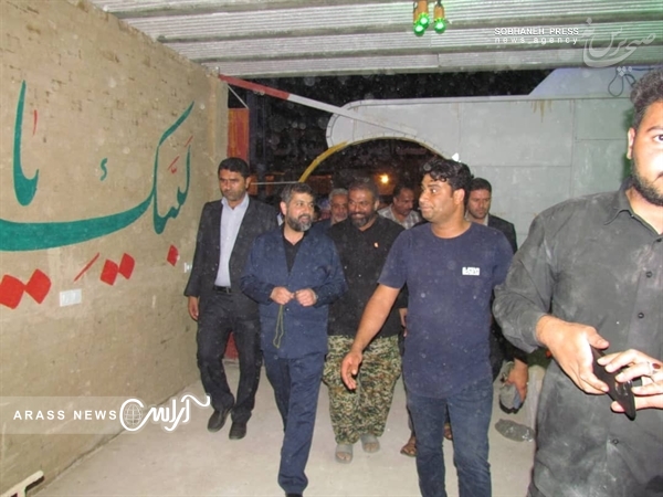 گزارش تصویری / بازدید استاندار خوزستان از پایانه مرزی چذابه