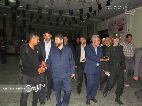 گزارش تصویری / بازدید استاندار خوزستان از پایانه مرزی چذابه
