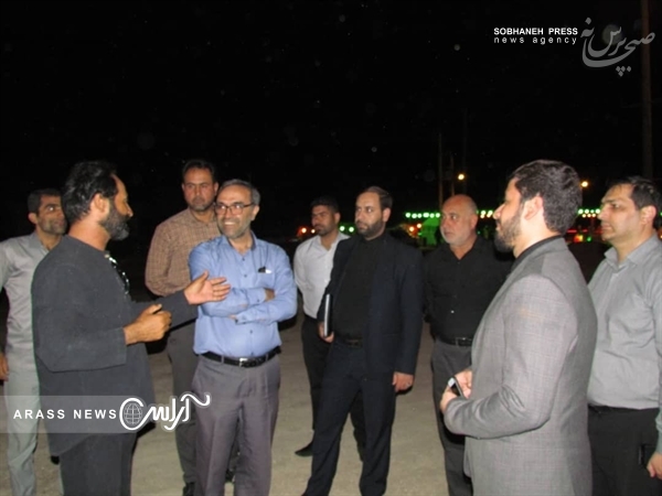گزارش تصویری / بازدید استاندار خوزستان از پایانه مرزی چذابه
