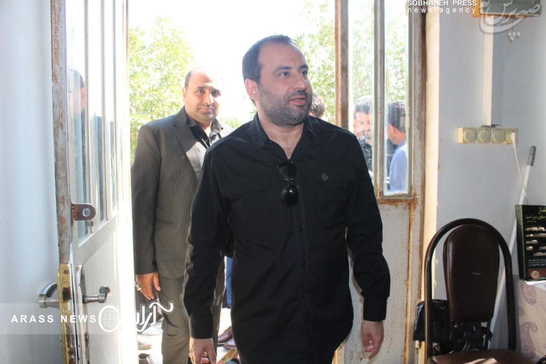 گزارش تصویری/ بازدید موسی شاعری شهردار کلانشهر اهواز از مواکب حسینی در مرز چذابه