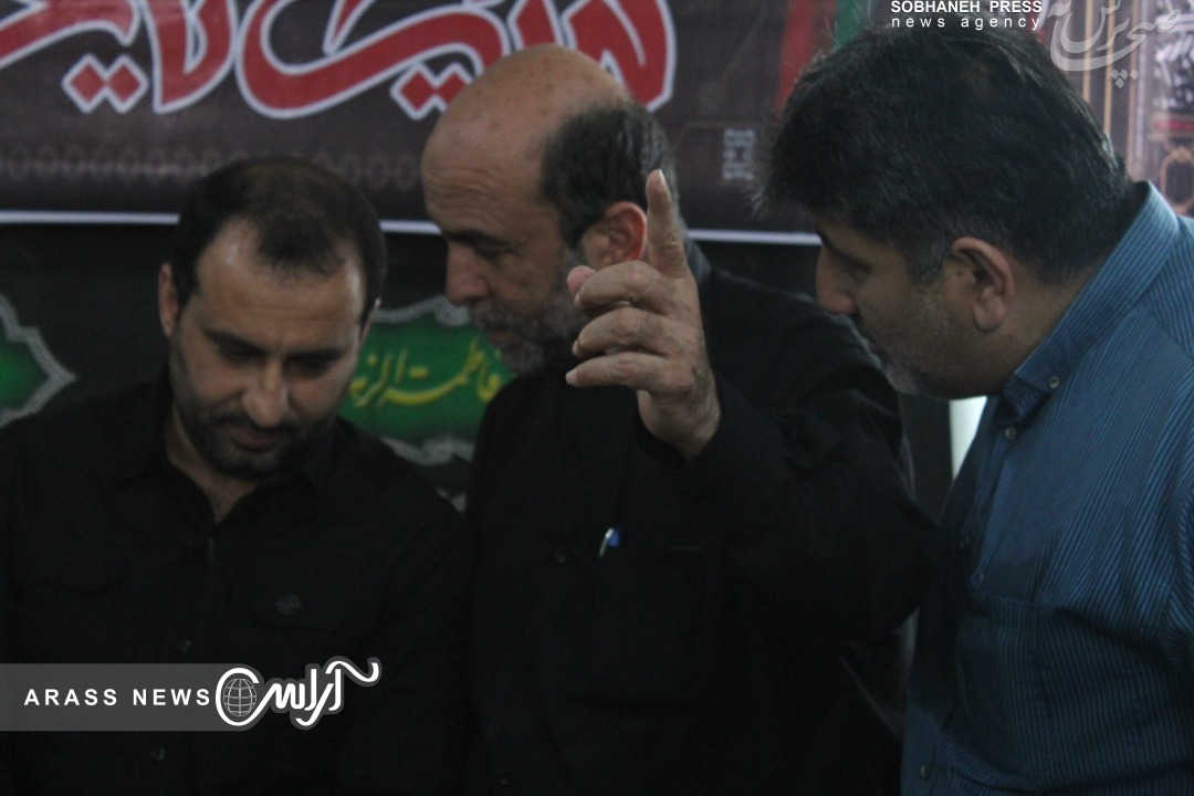 گزارش تصویری/ بازدید موسی شاعری شهردار کلانشهر اهواز از مواکب حسینی در مرز چذابه