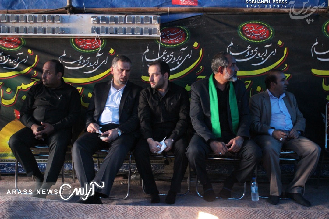 گزارش تصویری/ بازدید موسی شاعری شهردار کلانشهر اهواز از مواکب حسینی در مرز چذابه
