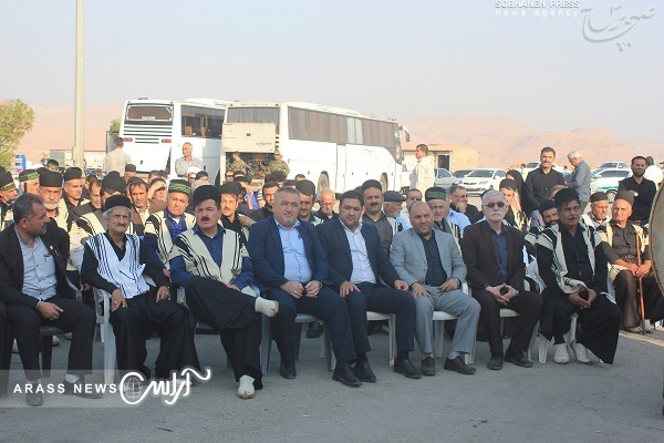 گزارش تصویری/ در شهرستان مسجدسلیمان آئین کتل بندون همراه با رونمایی از مافگه و یادمان امام حسین (ع)برگزارشد.