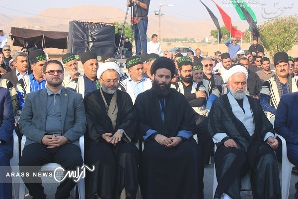 گزارش تصویری/ در شهرستان مسجدسلیمان آئین کتل بندون همراه با رونمایی از مافگه و یادمان امام حسین (ع)برگزارشد.
