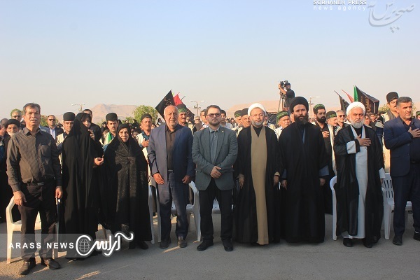 گزارش تصویری/ در شهرستان مسجدسلیمان آئین کتل بندون همراه با رونمایی از مافگه و یادمان امام حسین (ع)برگزارشد.