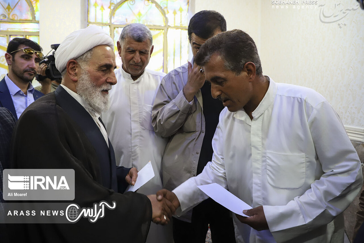 بازدید رییس بنیاد مسکن انقلاب اسلامی از مناطق سیل‌زده شهرستان باوی