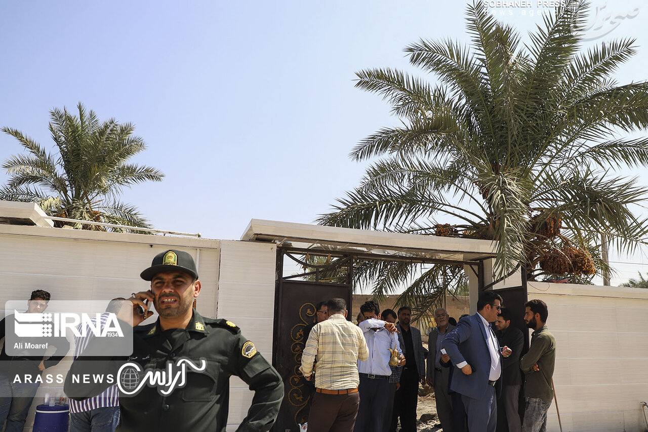 بازدید رییس بنیاد مسکن انقلاب اسلامی از مناطق سیل‌زده شهرستان باوی