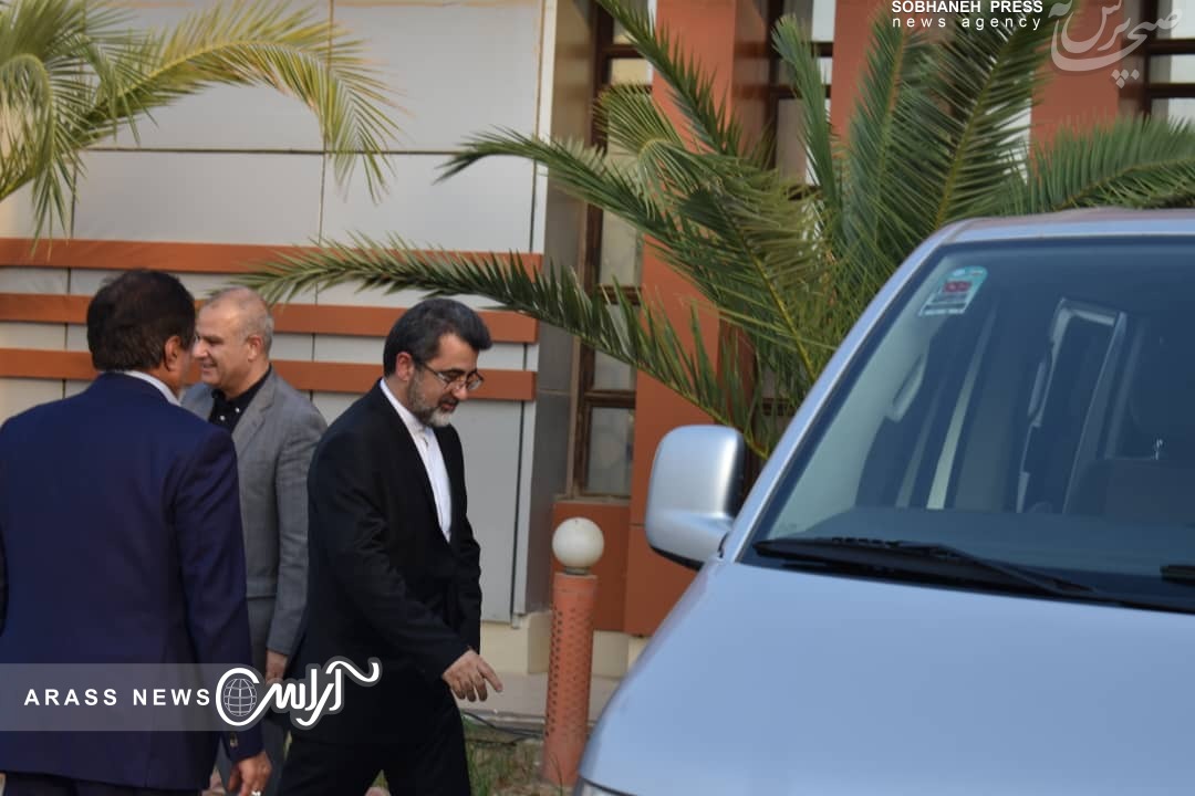 گزارش تصویری/ بازدید دکتر بابک دین پرست معاون هماهنگی امور اقتصادی وزارت کشور از طرح های آب و فاضلاب و مترو اهواز