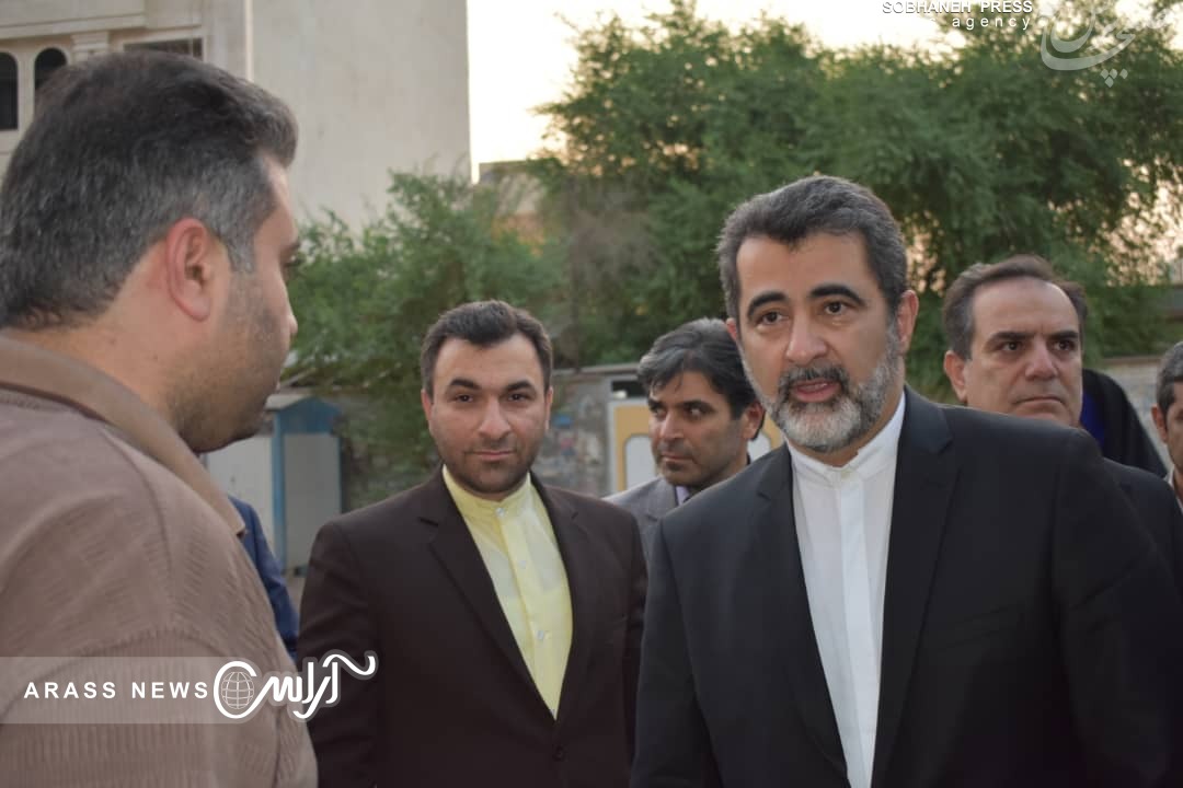 گزارش تصویری/ بازدید دکتر بابک دین پرست معاون هماهنگی امور اقتصادی وزارت کشور از طرح های آب و فاضلاب و مترو اهواز