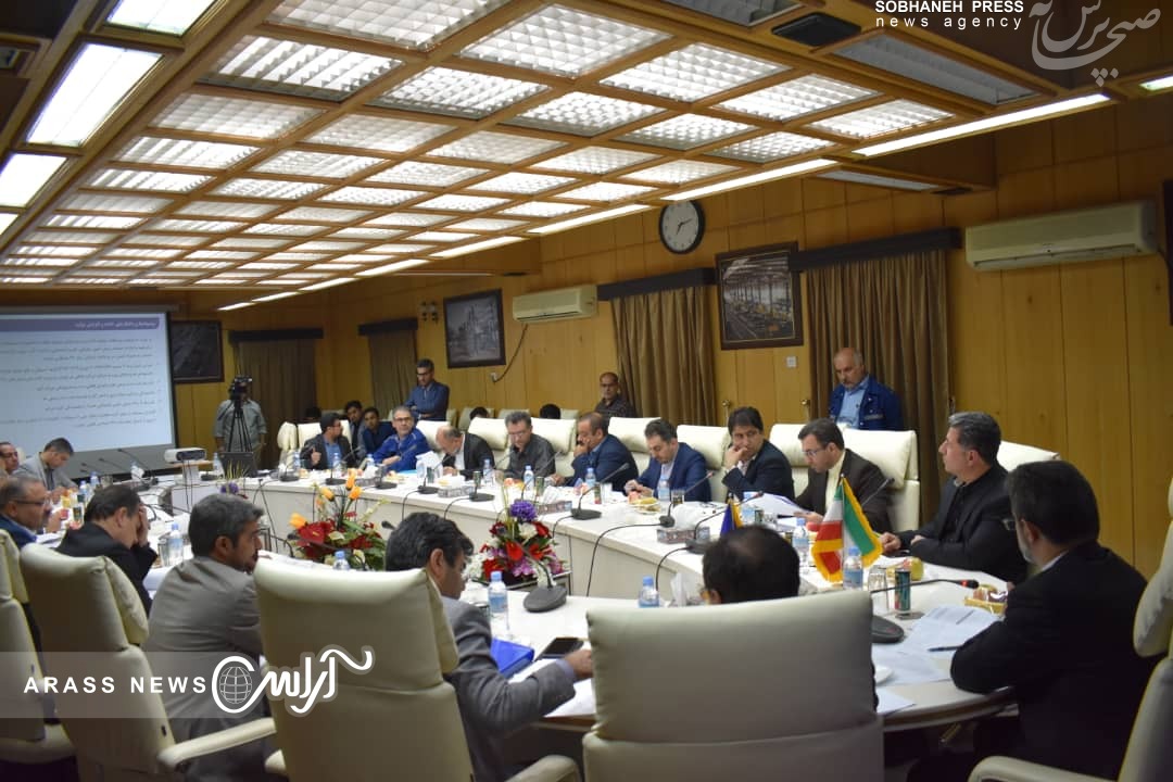 گزارش تصویری / حضور مدیرکل هماهنگی امور اقتصادی وزارت کشور در کارگروه ستاد تسهیل و رفع موانع تولید استان با موضوع شرکت گروه ملی صنعتی فولاد ایران