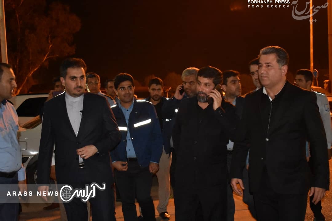 گزارش تصویری / بازدید دکتر دین پرست معاون هماهنگی امور اقتصادی وزارت کشور از شرکت گروه ملی صنعتی فولاد ایران