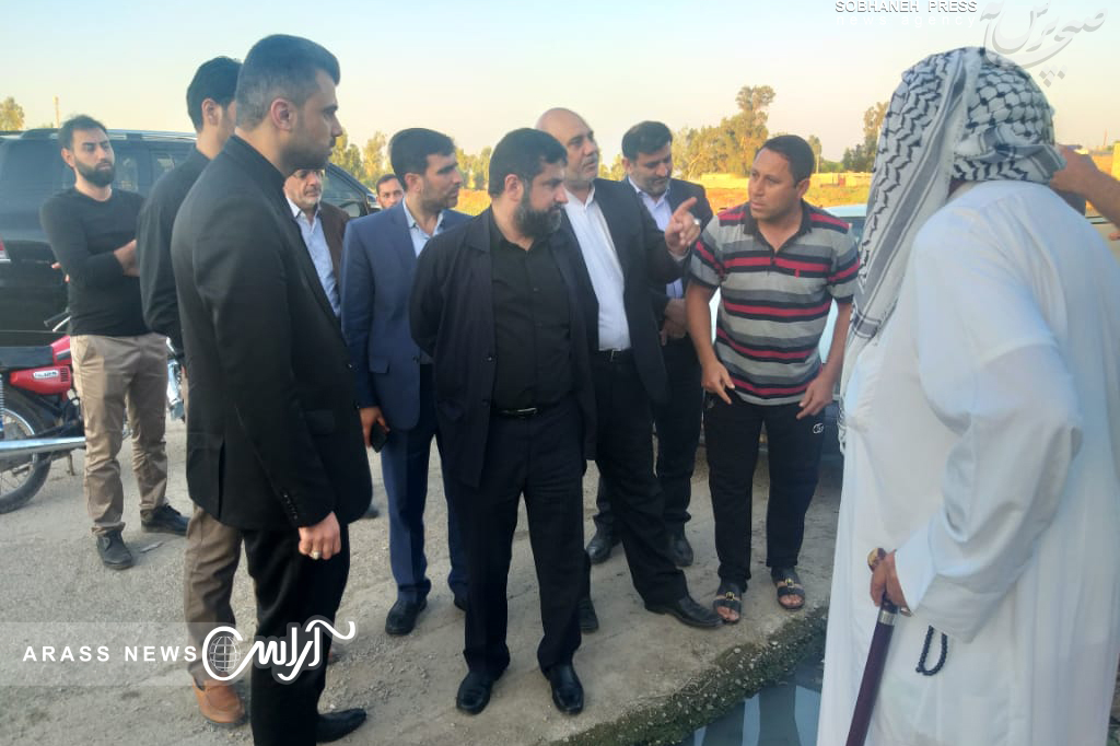 گزارش تصویری / بازدید استاندار خوزستان از شرایط شهرستان دشت آزادگان پس از بارندگی های شب گذشته