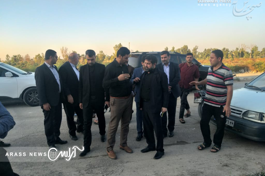 گزارش تصویری / بازدید استاندار خوزستان از شرایط شهرستان دشت آزادگان پس از بارندگی های شب گذشته