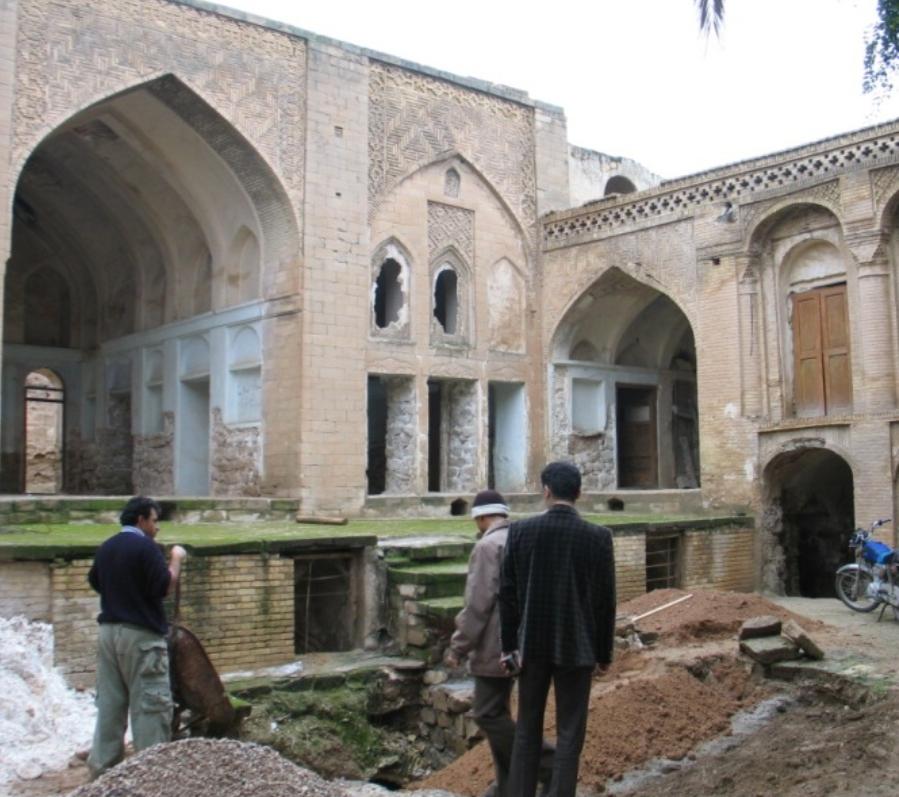 خانه امین زاده در شوشتر آماده واگذاری به سرمایه گذار است