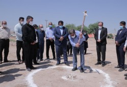 کلنگ زنی فاز اول پردیس دانشگاهی علوم پزشکی شوشتر