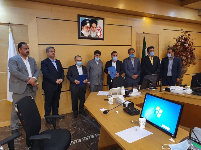 امضاء تفاهم نامه اتصال مرز شلمچه به جاده ماهشهر آبادان