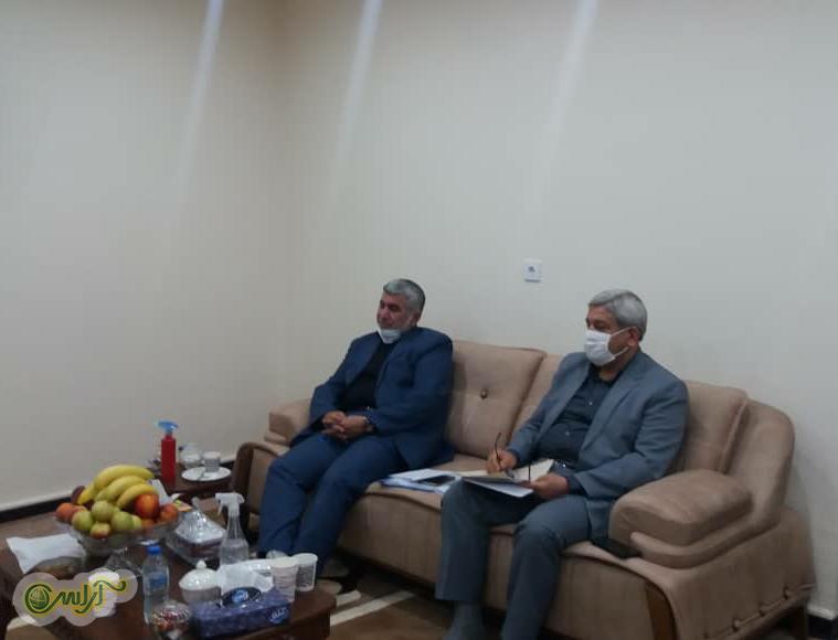 رایزنی نماینده مردم مسجدسلیمان، لالی، هفتکل و اندیکا با مدیران کل استانی