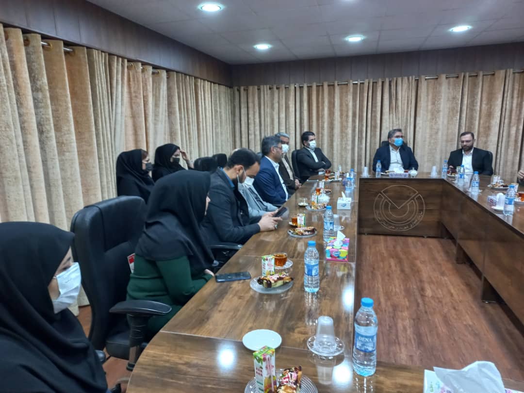 دیدار عیدانه معاون عمرانی استاندار با کارکنان سازمان همیاری شهرداری های استان