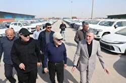 تاکید استاندار خوزستان بر لزوم ترخیص فوری خودروهای بلاتکلیف در گمرک خرمشهر
